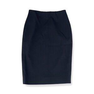Victoria Beckham black zipper pencil skirt size 10